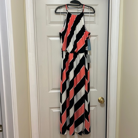 NWT London Times Maxi Dress Size 10 - Picture 1 of 13